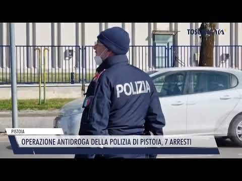 2022-09-13 PISTOIA - OPERAZIONE ANTIDROGA DELLA POLIZIA DI PISTOIA, 7 ARRESTI