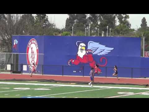 FSG 4x100m vs HB & Newport 4-6-16 - Los Alamitos Girls