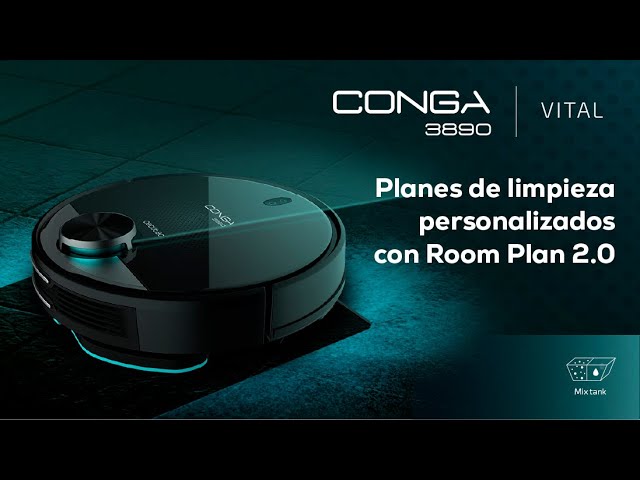 Conga 3890 Vital Robot Aspirador video
