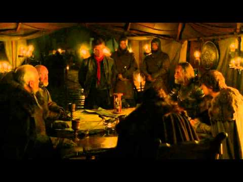 Robb Stark's Peace Terms - Game of Thrones 2x01 (HD)