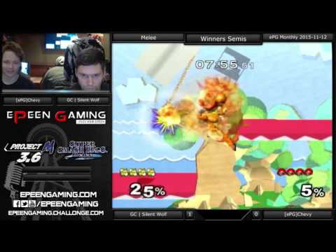 ePG Monthly - GC | Silent Wolf (Fox) Vs. [ePG]Chevy (Samus) (Winners Semis) - Melee