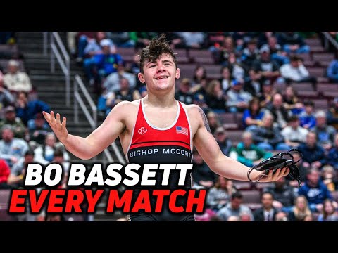 Every Bo Bassett Match At 2025 PIAA State Wrestling Championships