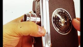 DeJur Magazine Camera Model D-100 (1949) FUNCTIONING