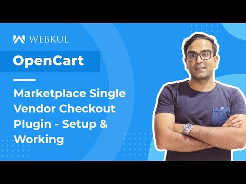OpenCart Multi Vendor Single Seller Checkout Plugin - Working & Setup