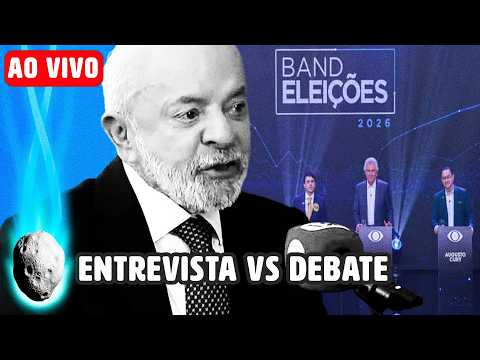 LIVE: LULA VAI DAR ENTREVISTA NA RECORD EM VEZ DE PARTICIPAR DE DEBATE NA BAND E OUTRAS NOTÍCIAS