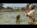 Big Tilapia Fishing Lake Fishing Bamboo Bait Fishing Under Water Part 2 Traditional Fishing Hook