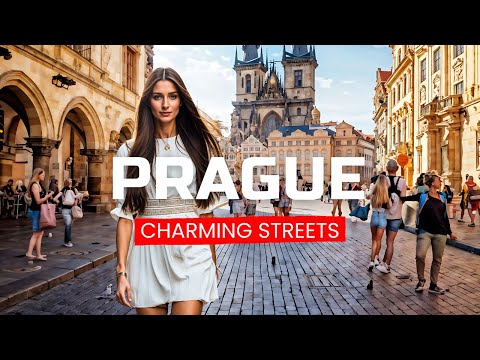 Prag Tschechien, Europas schönste Hauptstadt - Rundgang 4K