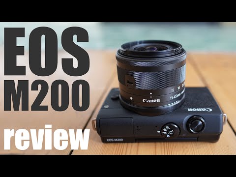 External Review Video tyl5NqGVxw4 for Canon EOS M200 APS-C Mirrorless Camera