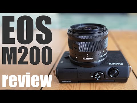 External Review Video tyl5NqGVxw4 for Canon EOS M200 APS-C Mirrorless Camera (2019)