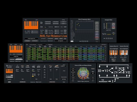 J74 Progressive - A Max for Live tool set for Chord Progression and Harmonic Editing in Ableton Live
