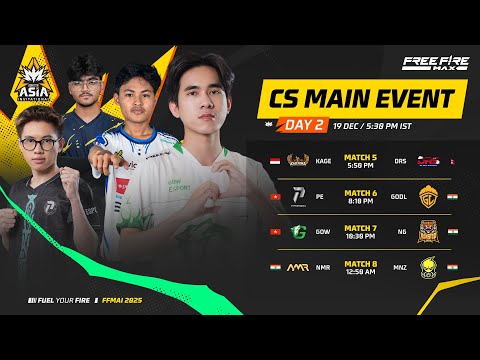 🔴 [NP] FFMAI 2025 | CS Main Event - Qualifiers Day 2