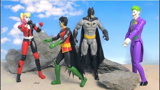 Spin Master - DC & Batman 30cm Figuren - Batman, Robin, Harley Quinn & Joker Review