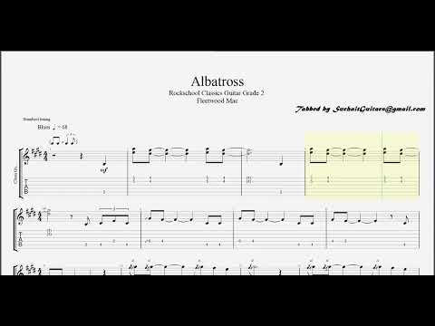 Albatross - Fleetwood Mac (all tracks). Rockschool Classics (HotRock) Grade 2 Guitar Lesson