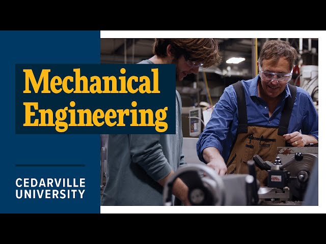 Thumbnail for video titled: Why Study Mechanical Engineering at Cedarville University?