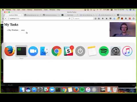 React Server Side Rendering live coding sample solution