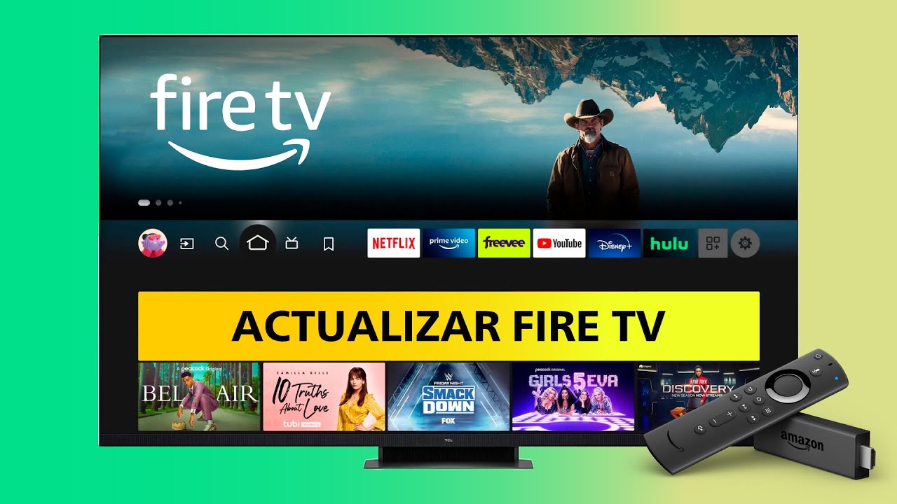 Cómo ACTUALIZAR el Software del Amazon FIRE TV 🚀 🔥 ✅