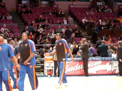 KNICKS GAME VS. KINGS LIVE FROM COURTSIDE SICK SUBSCRIBR