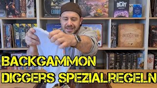 Backgammon - Spezial - Regeln - Kreta-Edition - Brettspiele - Boardgame Digger