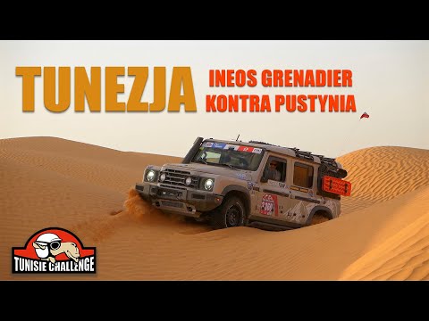 INEOS GRENADIER kontra wydmy. Konrad na rajdzie Tunisie Challenge