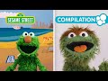 Sesame Street Learn Green Songs With Elmo And Oscar The Grouch 1 HOUR Compilation
