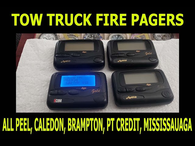 TOW TRUCK FIRE PAGERS! MISS, CALEDON, PT CREDIT, BRAMPTON ETC in General Electronics in Mississauga / Peel Region