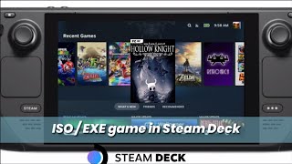 Transfer ISO EXE non steam games from pc to steam deck