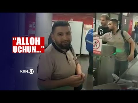 MOSKVADA OʻZBEKISTONLIK MIGRANT OʻZ ISHI BILAN OLQISH OLDI