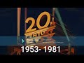 20th Century Studios Historical Logos