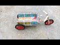 How To Make Trolley With Matchbox Top Diy Making Mini Garage For Construction