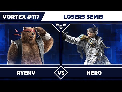 [Vortex #117] VMLN | RyenV (Kuma) vs BBM | HERO (Lars) - Losers Semis - TEKKEN 8