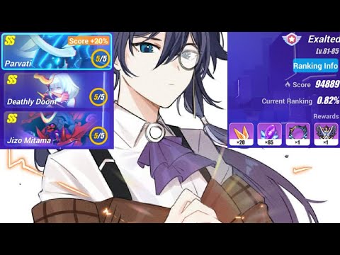『W12』 Parvati, Deadly Doom, Jizou Mitama | MEMORIAL ARENA | HONKAI IMPACT 3【SEA】