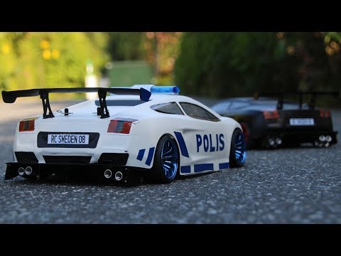 Lamborghini Police Chase 1 | RC Drifting
