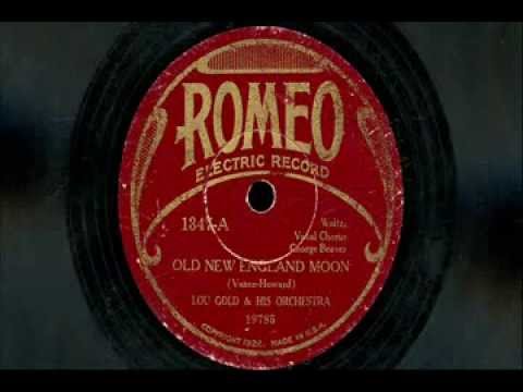Lou Gold - "Old New England Moon" & Buddy Blue -  "Bringing Back That Hour Of Love"