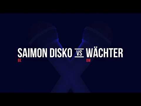 1/8 Finale | SAIMON DISKO vs. WÄCHTER | The Ultimate MC Battle XV