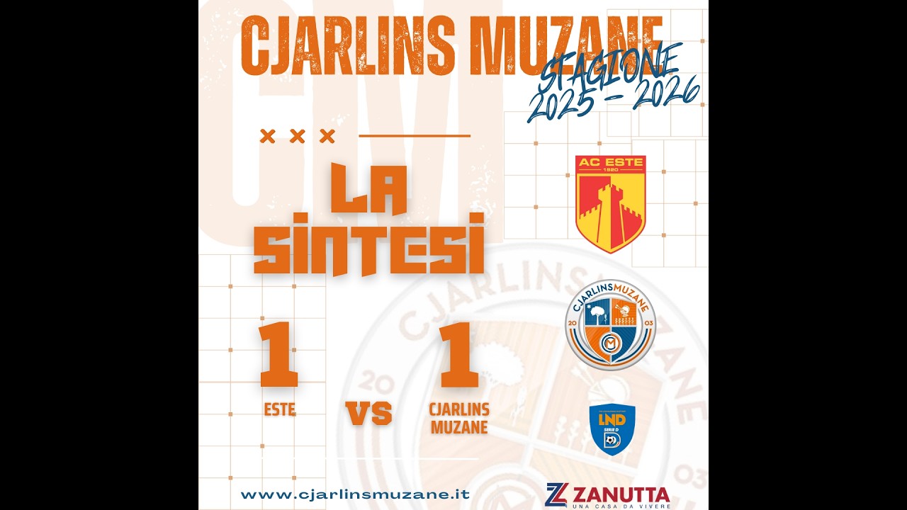 LA SINTESI DI ESTE-CJARLINS MUZANE