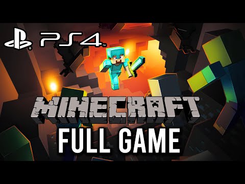 Minecraft PS4 Legacy Edition - FULL GAME Walkthrough - No Commentary