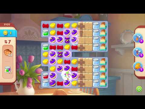 Homescapes level 9105 No Boosters 🏡 Gameplay Walkthrough Playrix