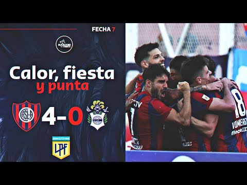 SAN LORENZO GANO GUSTO Y GOLEO ANALISIS DEL 4-0 VS GIMNASIA LP
