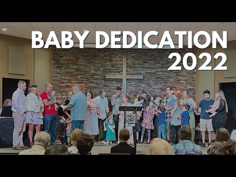 Baby Dedication May 2022