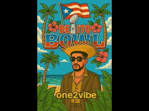 Benito Bowl 🏈 BAD BUNNY #benitobowl #badbunny #housemusic  #superbowlhalftimeshow #badbunnymix