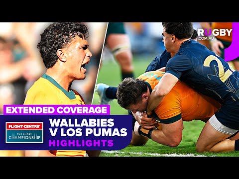 EXTENDED: Wallabies v Argentina | Round 3 | The Rugby Championship 2025
