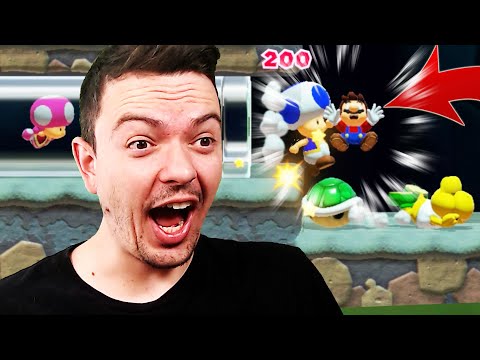 Mario Maker 2 Multiplayer Is PURE CHAOS 😂😂 [#74]