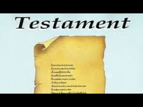 TESTAMENT   par AIMÉ ELANGUI