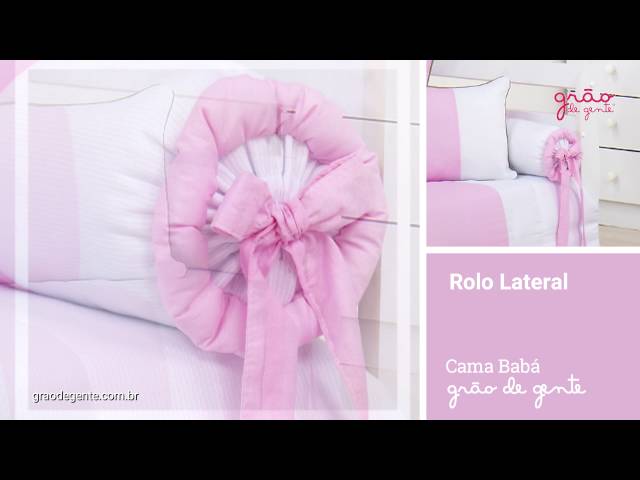 Kit Cama Babá Elegance Teddy Rosa | Ref: 60240