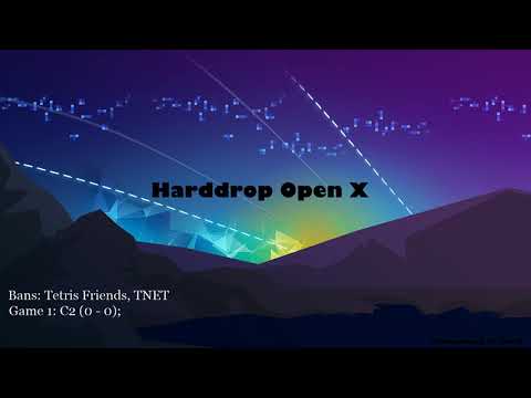 Hard Drop Open X GRAND FINALS - qmk vs Firestorm - ZeroT commentary