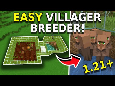 EASIEST Villager Breeder Tutorial! - Java & Bedrock