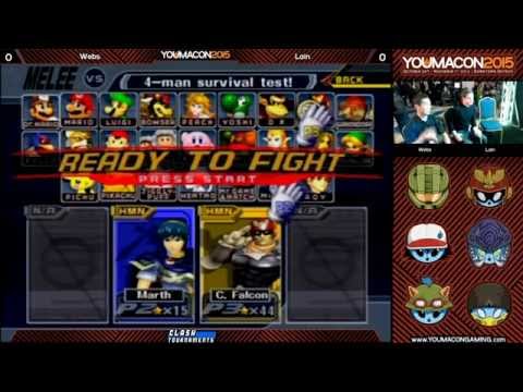 Youmacon 2015 Melee - Lain vs Webs