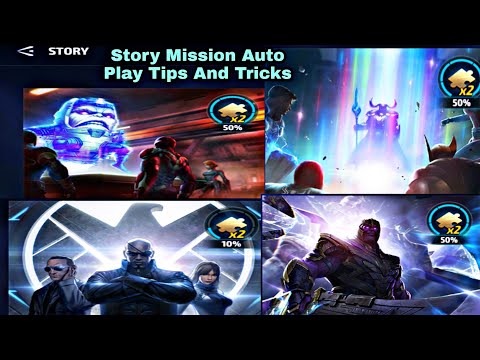 Story Mission Auto Play Tips And Tricks - Marvel Future Fight