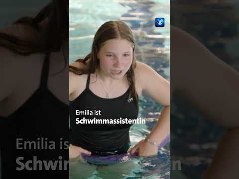 Video Thumbnail: Schüler als Schwimmlehrer #tagesschau #nachrichten #schwimmen