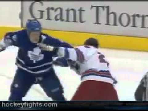 Colton Orr vs Wade Belak, Round 1 Dec 16, 2006